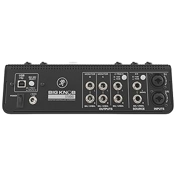 Amazon.com: Mackie Big Knob Studio Monitor Controller and